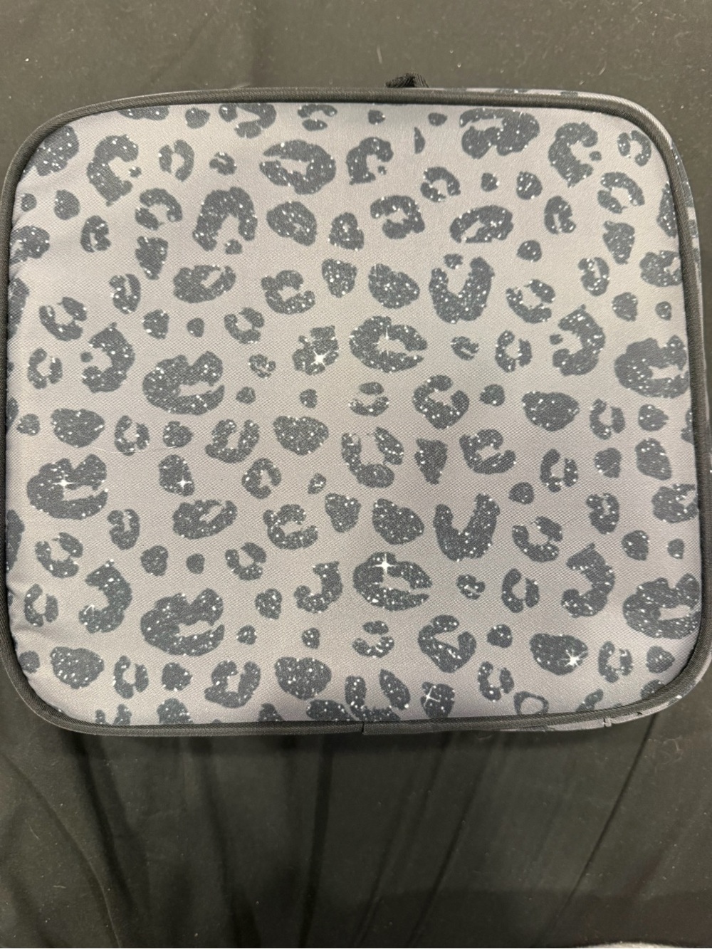 Leopard makeup storage bag